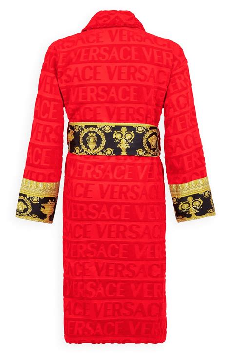 versace robe red